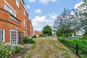 Private Patio to Communal Gardens and River Mole View- click for photo gallery